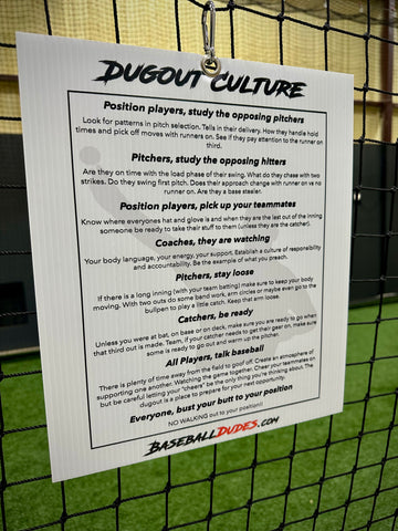 Dugout Culture Poster