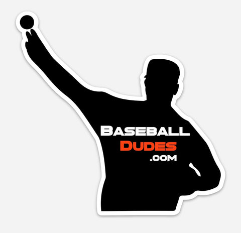 Baseball Dudes Logo Sticker