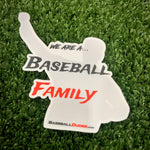 Baseball Family Sticker